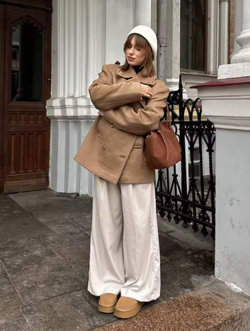 MANTECO | Oversize volnen plašč