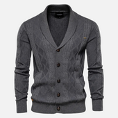 Francisco - Cardigan Argyle Mistura Suave