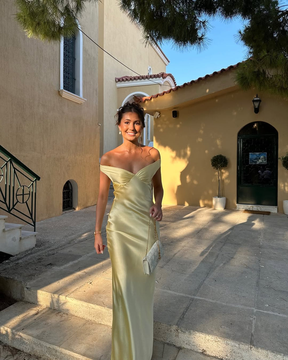 Bárbara – Satenska maxi obleka