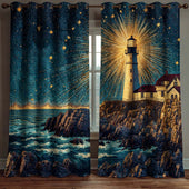 Cortinado Acolchoado Farol Celestial