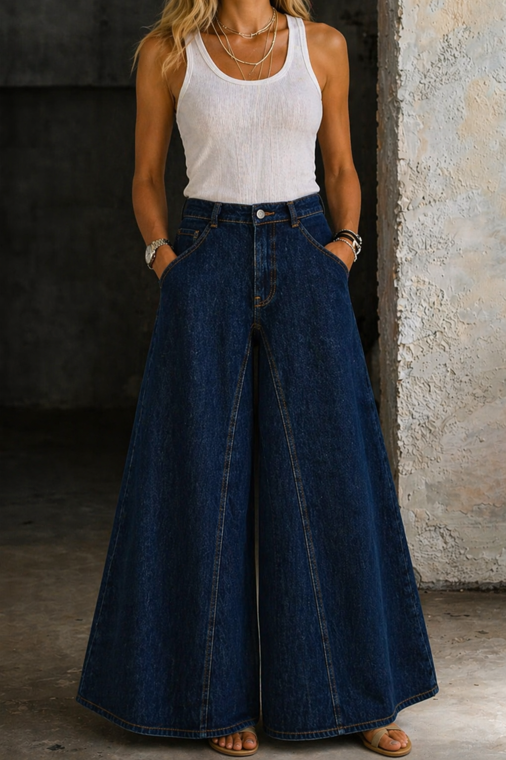 Iva - Jeans de Cintura Alta