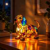 Teckel Radiante | Figura Luminosa Decorativa