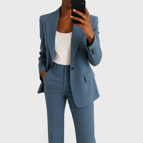 Perla | Conjunto de Blazer e Calça Larga