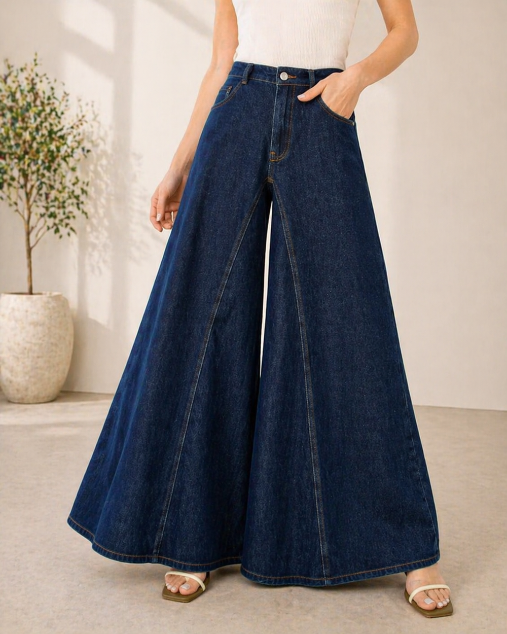Iva - Jeans de Cintura Alta