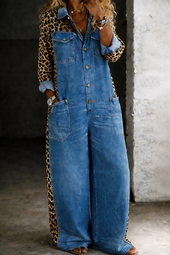 Ariana - Macacão de Denim One Piece