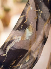 Joana - Vestido de Gasa Estampado