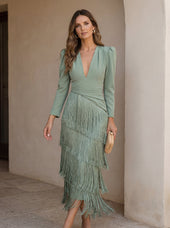 Amália - Vestido Maxi Elegante