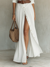 Maria - Vestido maxi de linho