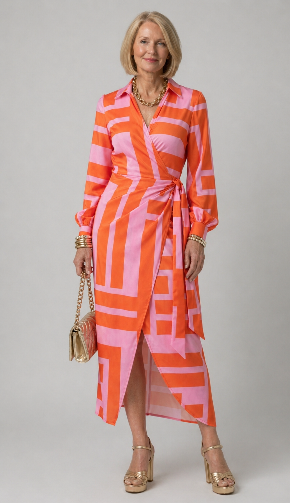 Eloísa | Vestido Traçado Estampado