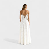 Verona - Vestido maxi em renda floral