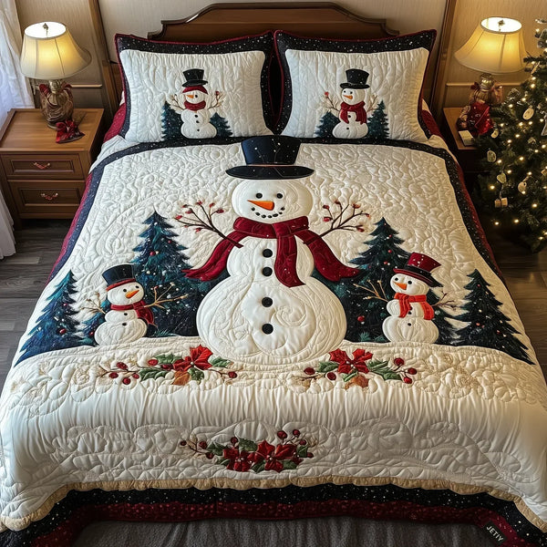 Conjunto de Cama 3 Peças Amigos Gelados
