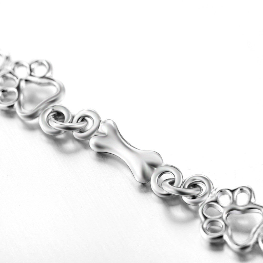 Alice | Pulseira Patinhas e Ossinhos