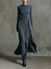 Mariana | Vestido Maxi com Laço Lateral