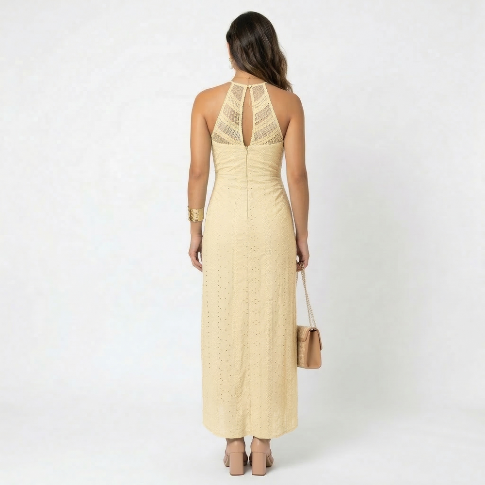 Valentina - Vestido Midi com Decote Transpassado