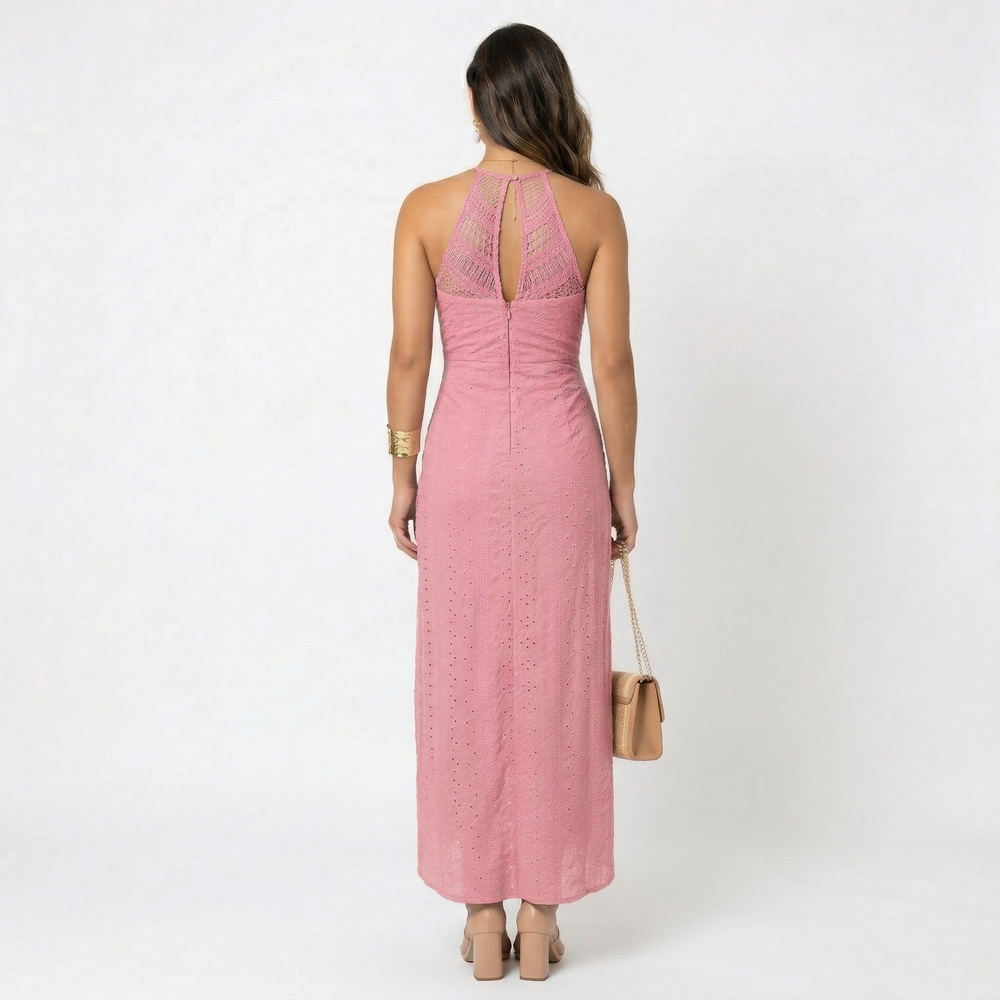 Valentina - Vestido Midi com Decote Transpassado