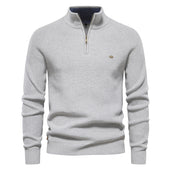 Pullover de Meio Zíper - Respirável