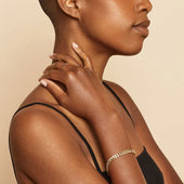 Kubanisches Armband Estate | Gold