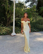 Bárbara – Satenska maxi obleka