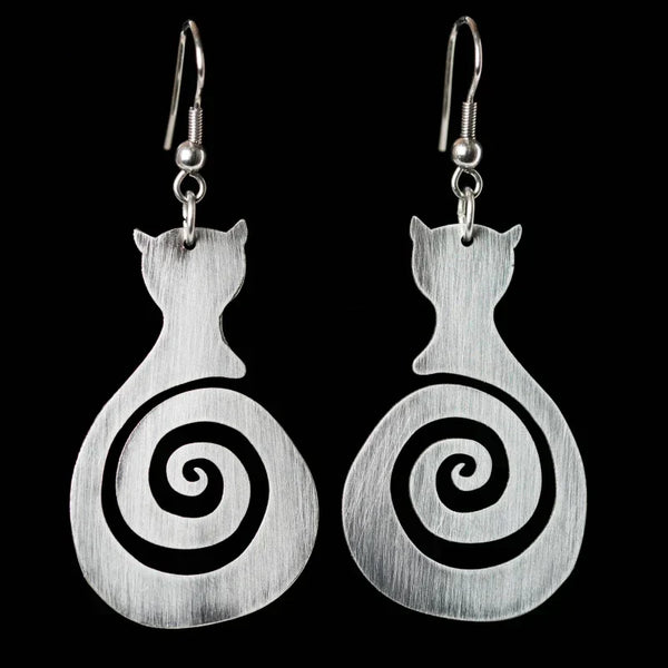 Perpétua | Brincos Gato Espiral