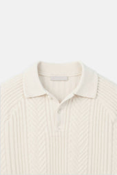 Sweater de Malha Misturada - Relaxada