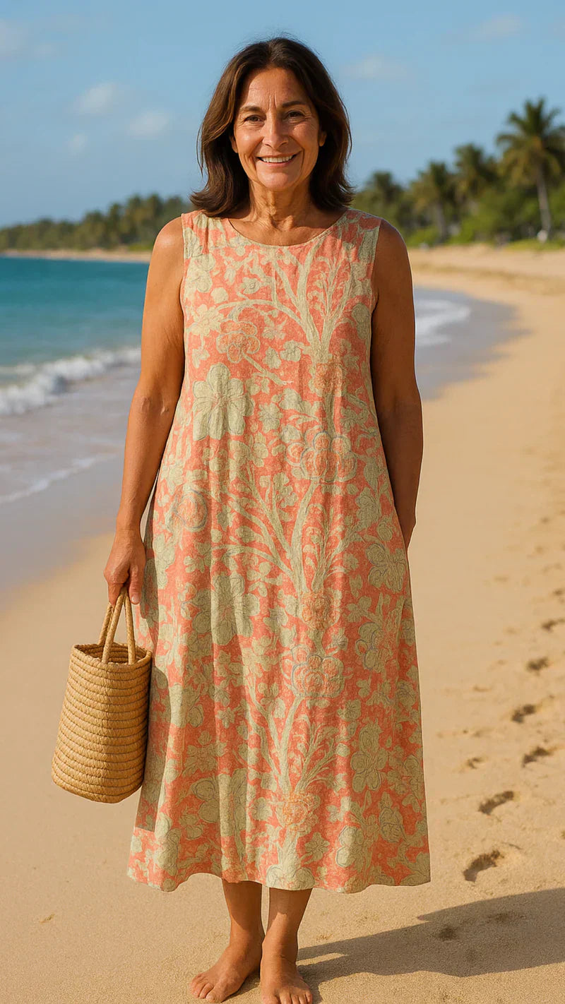 Elis - Vestido floral vintage