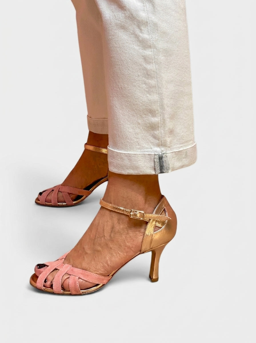 Pink – Ortopedske sandale s peto