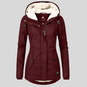 Alienor | Casaco de Inverno Comprido com Capuz