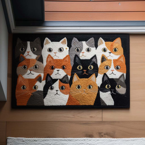 Tapete de Entrada Gatos e Mais Gatos