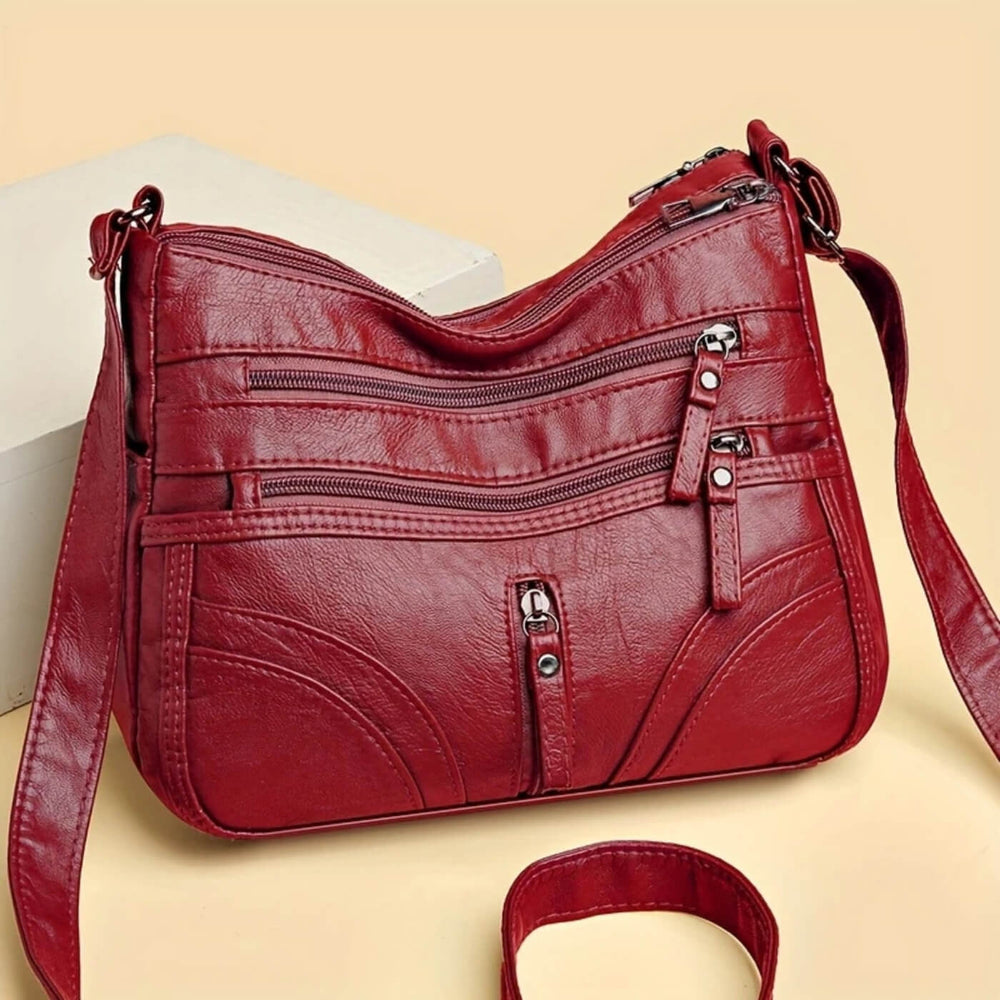 Custódia | Mala de Ombro com Vários Bolsos