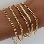 Ellis Renner Armband-Set | Weißgold