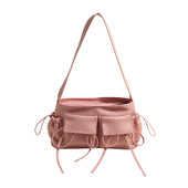 Lakovaná hladká crossbody kabelka