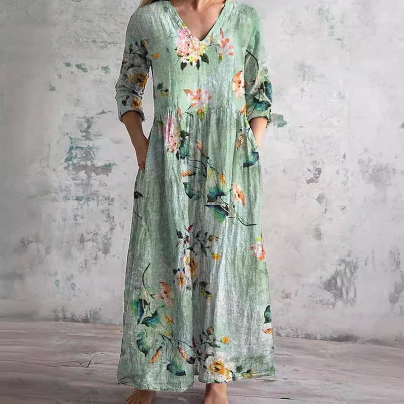 Marta - Vestido Floral de Verão