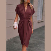 Caia - Vestido Midi Envelope