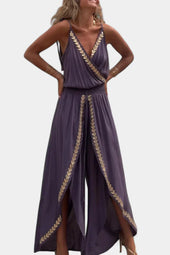 Lorena - Vestido Mono Detalhes Dourados