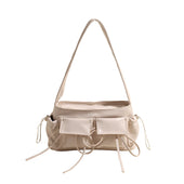 Lakovaná hladká crossbody kabelka