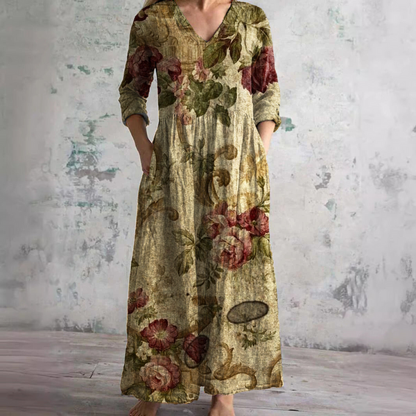 Raquel - Vestido Floral de Verão