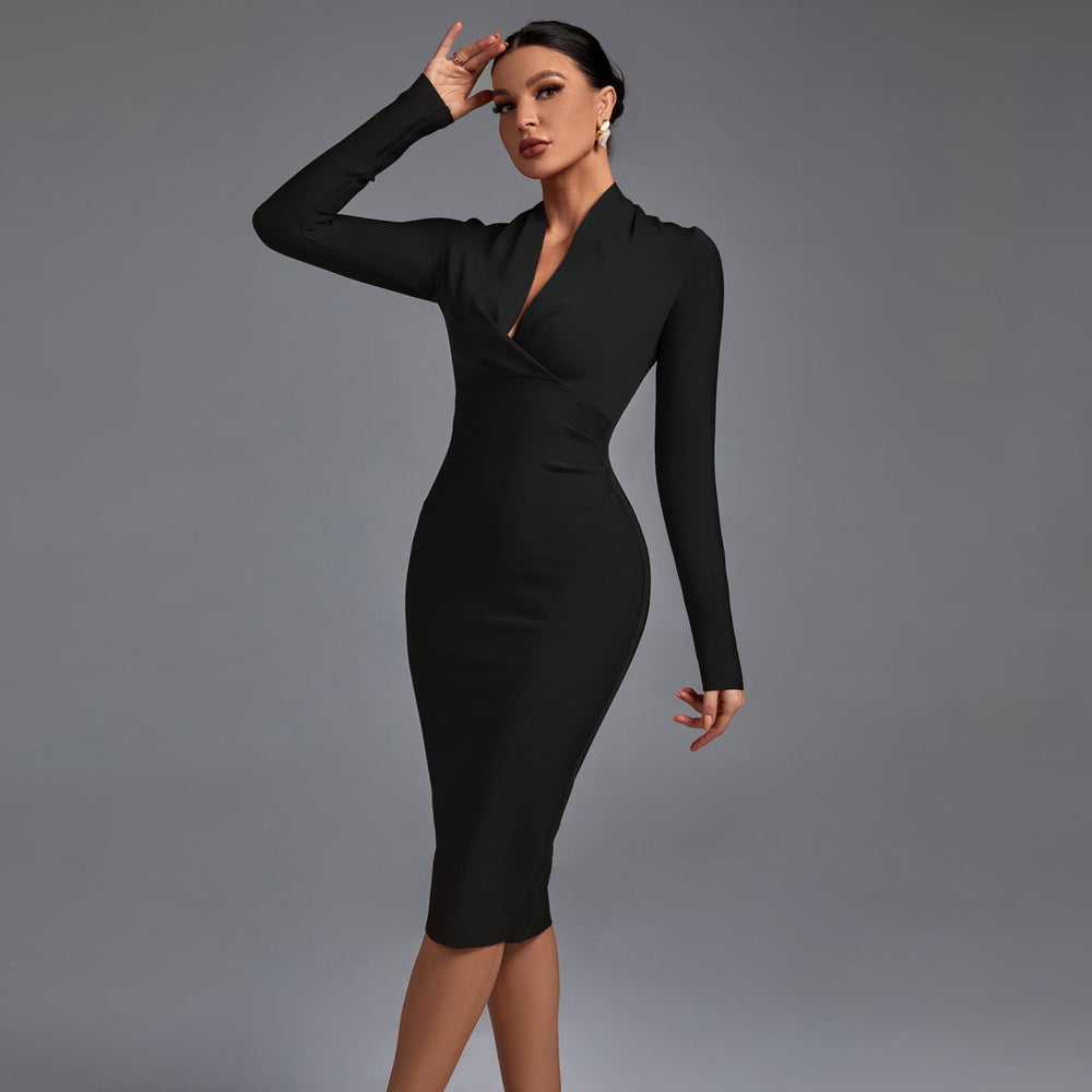 Samara - Vestido de Manga Comprida