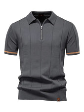 Camisa Polo - Mistura Poliéster Slim