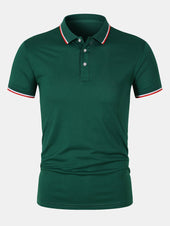 Camisa Polo - Fecho de Botão Malha