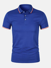 Camisa Polo - Fecho de Botão Malha