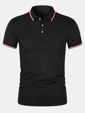 Camisa Polo - Fecho de Botão Malha
