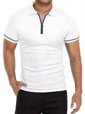 Camisa Polo - Gola com Zíper Respirável