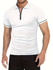 Camisa Polo - Gola com Zíper Respirável