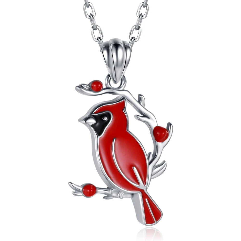 Henriqueta | Colar Cardeal Vermelho