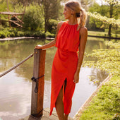 Line - Elegante Vestido Midi