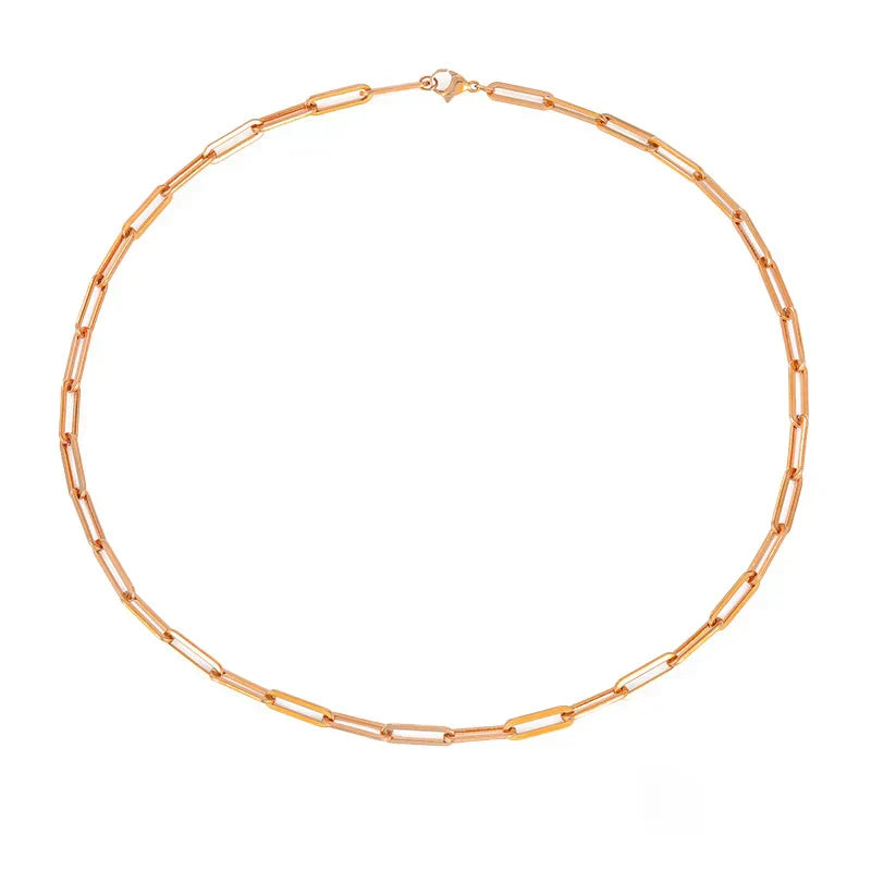 Elegante Halskette Kette Archen | Gold