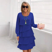 Margarida - Vestido Ruffle de Conforto Elegante