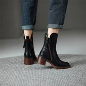 Clara - Botas em pele