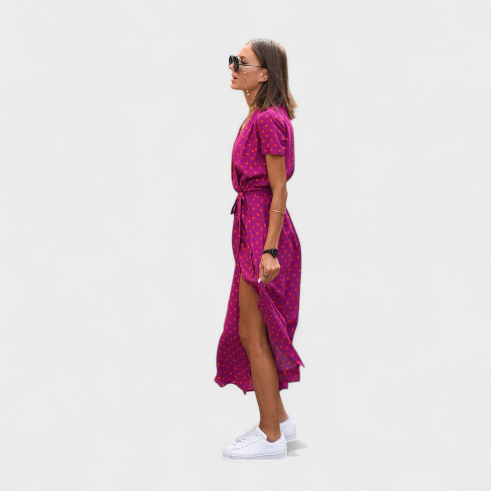 Lírio Rosa - Vestido Boho Chic