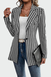 Blazer em linha elegante e refinada